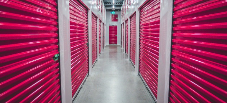 Storage units where people use packing tips for maximizing storage space