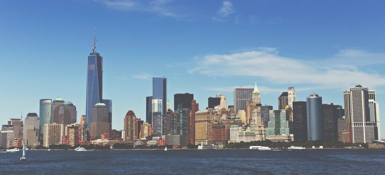 Manhattan NYC skyline