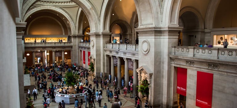People in the Metropolitan Museum of Art