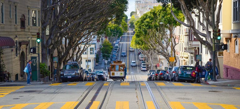 A street in San Francisco