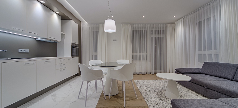 A minimalist apartment
